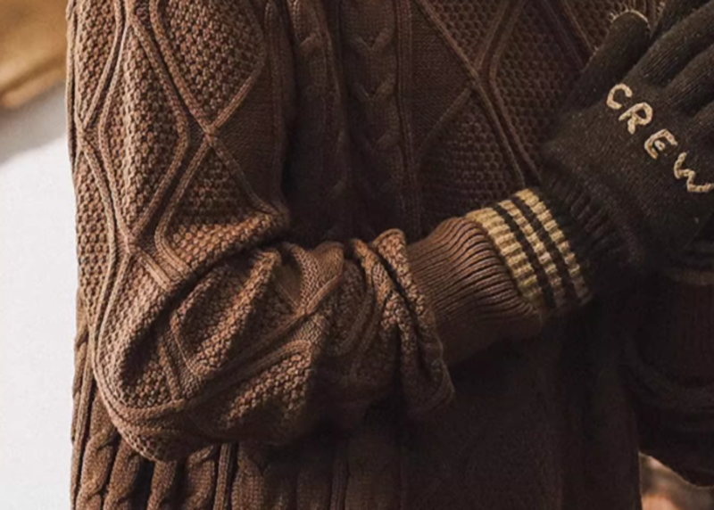 ハル トラディショナル ケーブルニット セーター