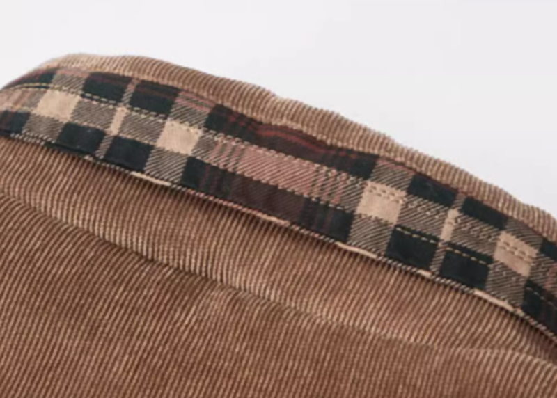 リクフェアチェックシェルパジャケット