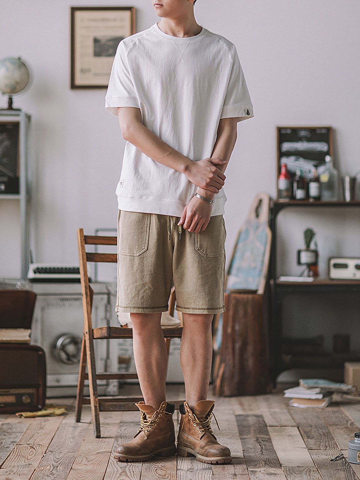 クルーネック半袖Tシャツ｜豊富な5カラー展開