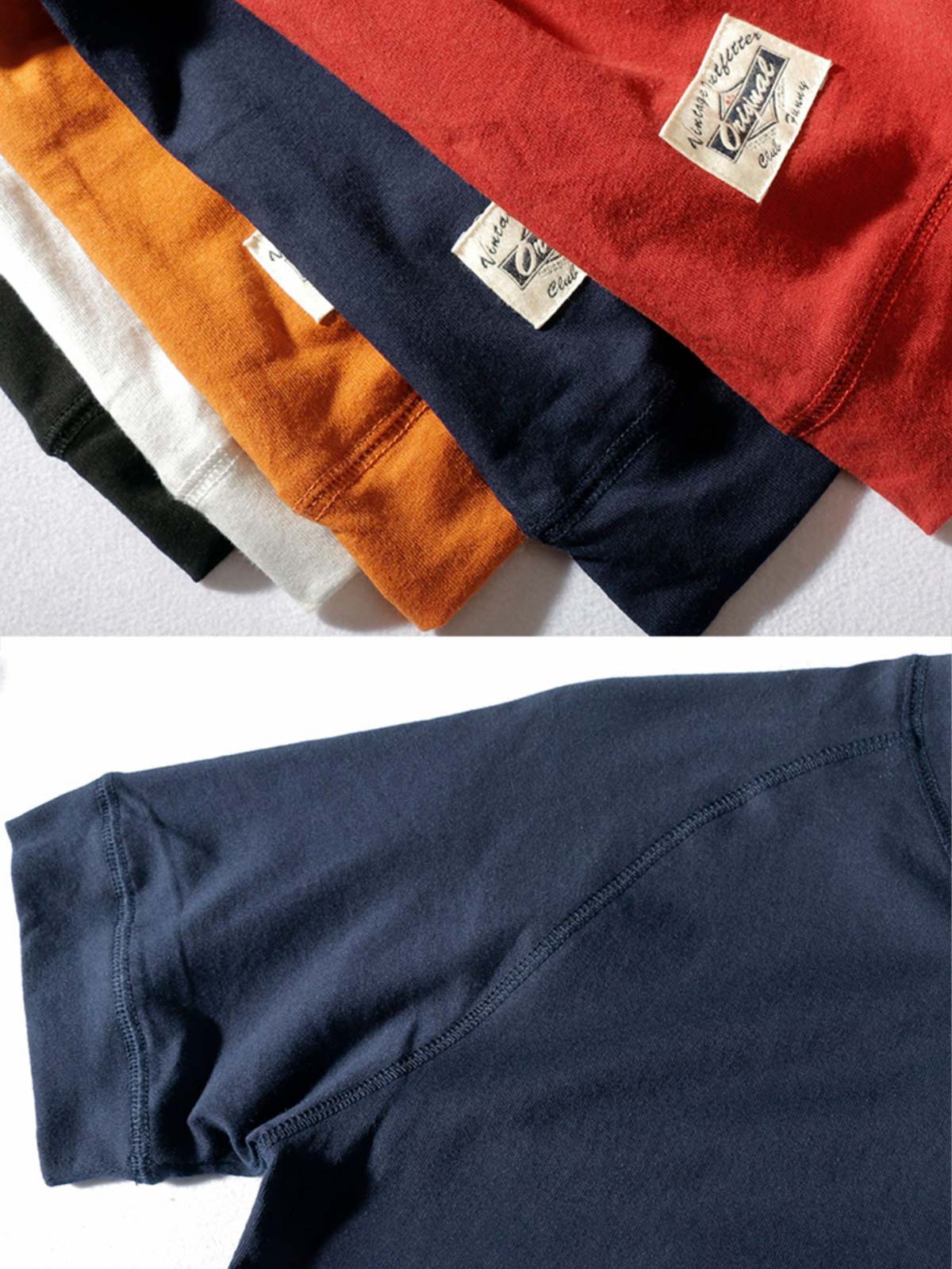 クルーネック半袖Tシャツ｜豊富な5カラー展開