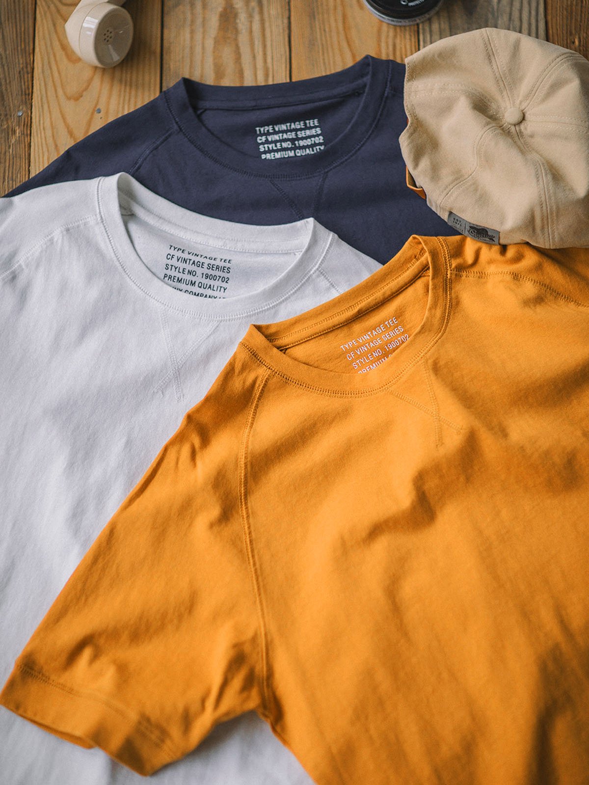 クルーネック半袖Tシャツ｜豊富な5カラー展開