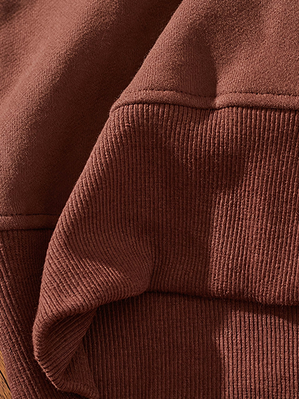 アレン ハーフジップカラースウェットシャツ