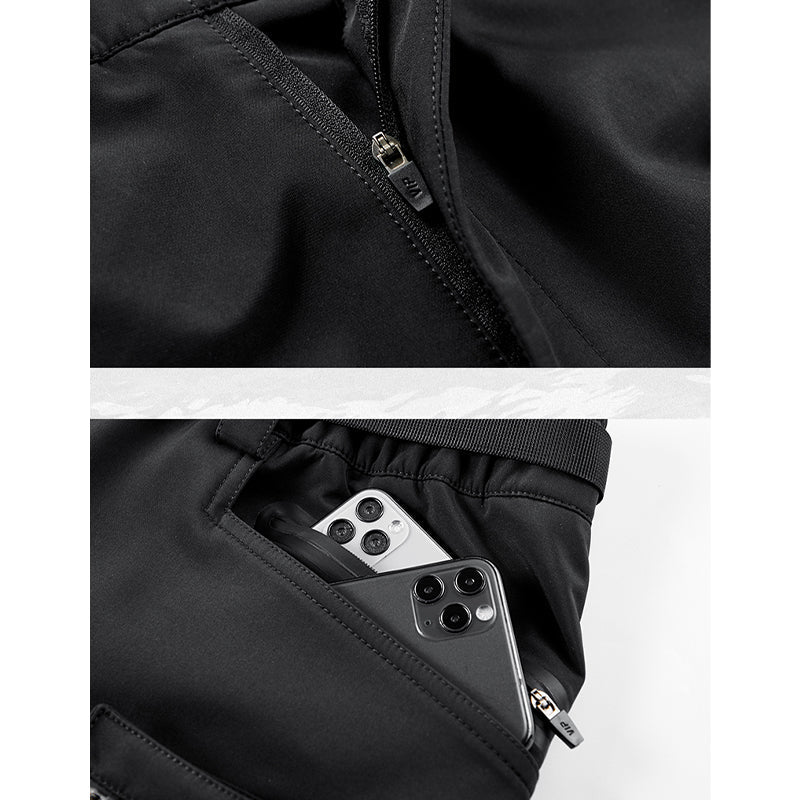 ブラック ハル オーバーストラップカーゴパンツ