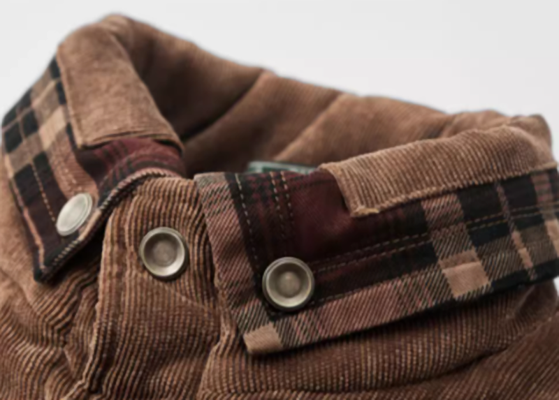 リクフェアチェックシェルパジャケット