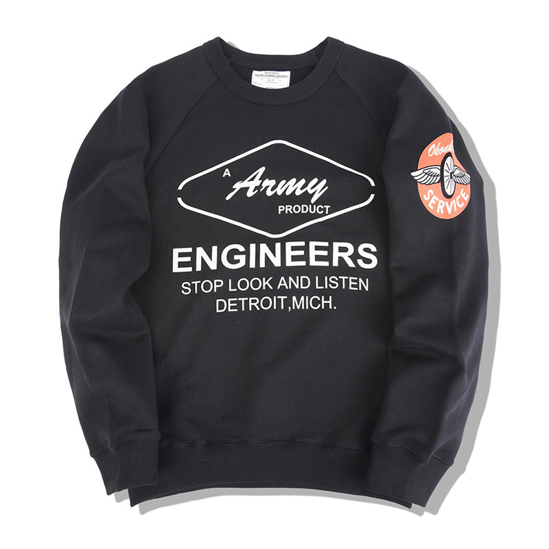 リク ミリタリーグラフィック スウェット