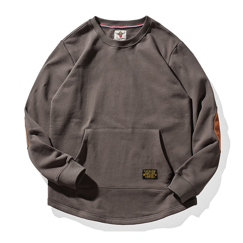 トモアキ エルボーパッチ スウェット