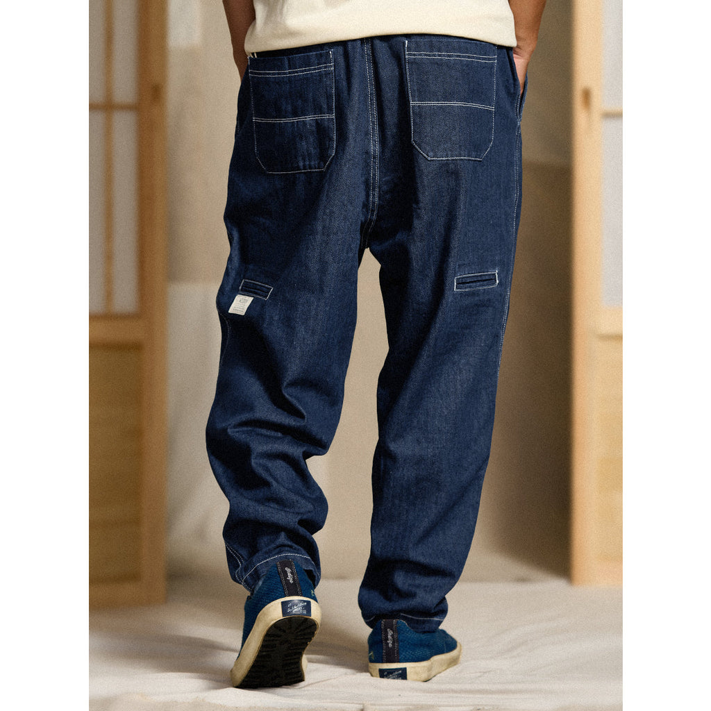 カズ ユーティリティデニムパンツ