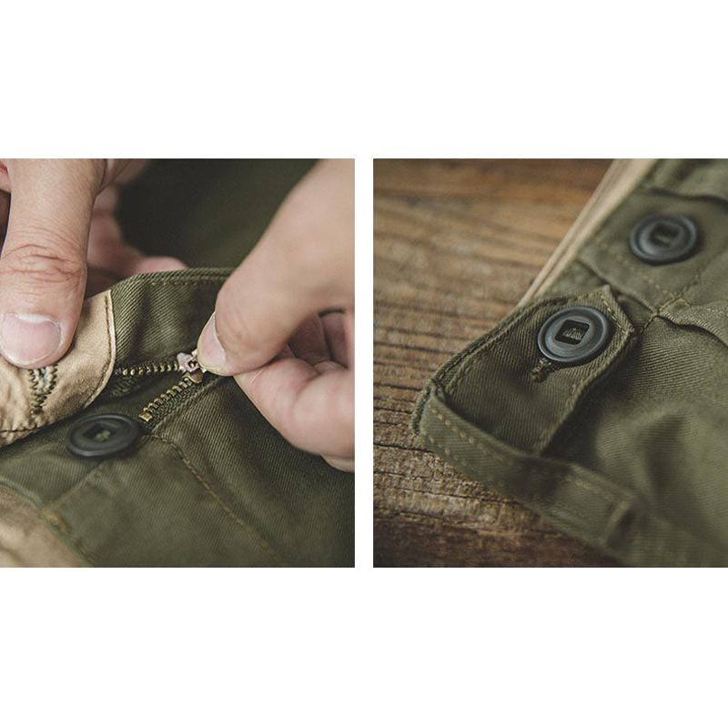 オリーブ ショウ ワークユーティリティパンツ