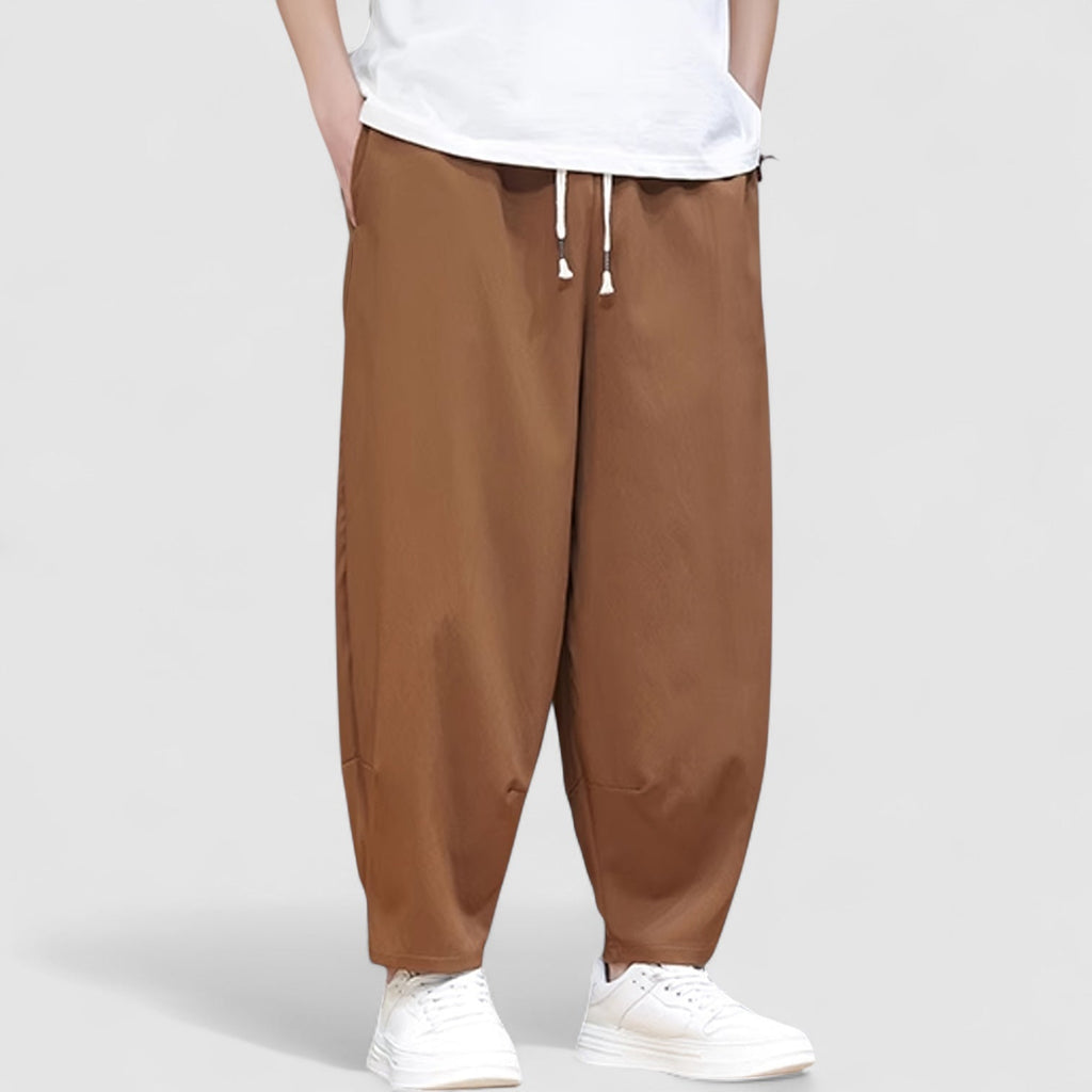 ソウマ ワイドドレープ パンツ