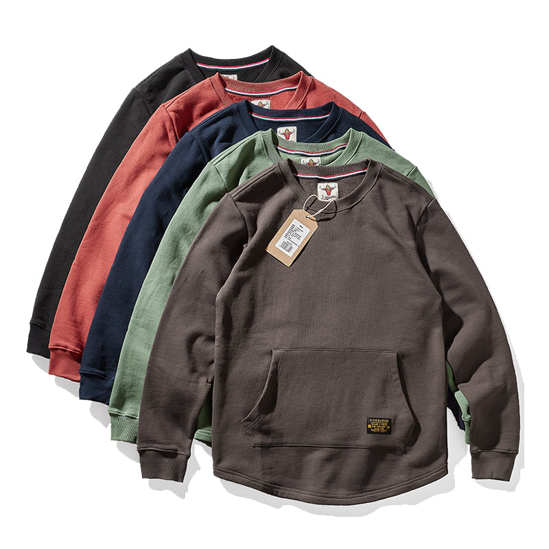 トモアキ エルボーパッチ スウェット