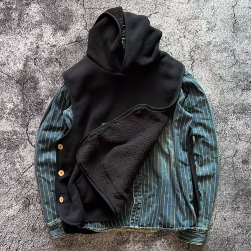 タカオ フリース フード付き ベスト