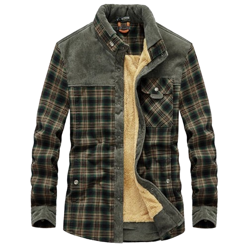 リクフェアチェックシェルパジャケット