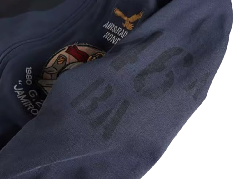 ケン ミリタリー パッチ ジップジャケット