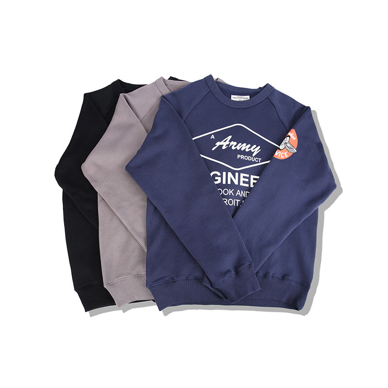 リク ミリタリーグラフィック スウェット