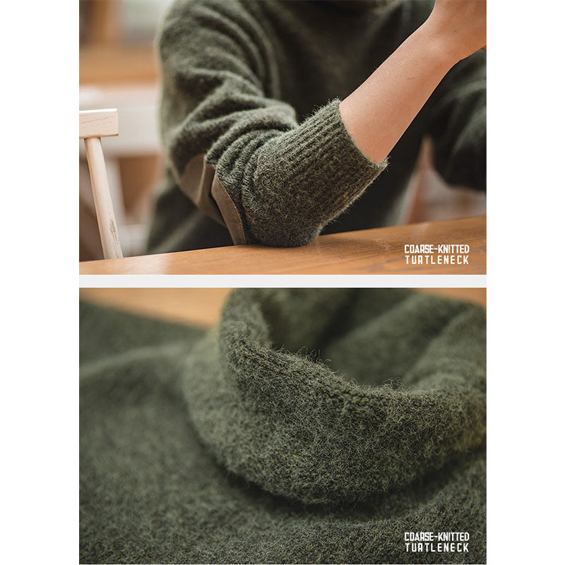 シンジ ウールタートルネック セーター