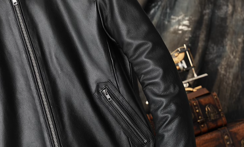 ブラックエルドレザージャケット