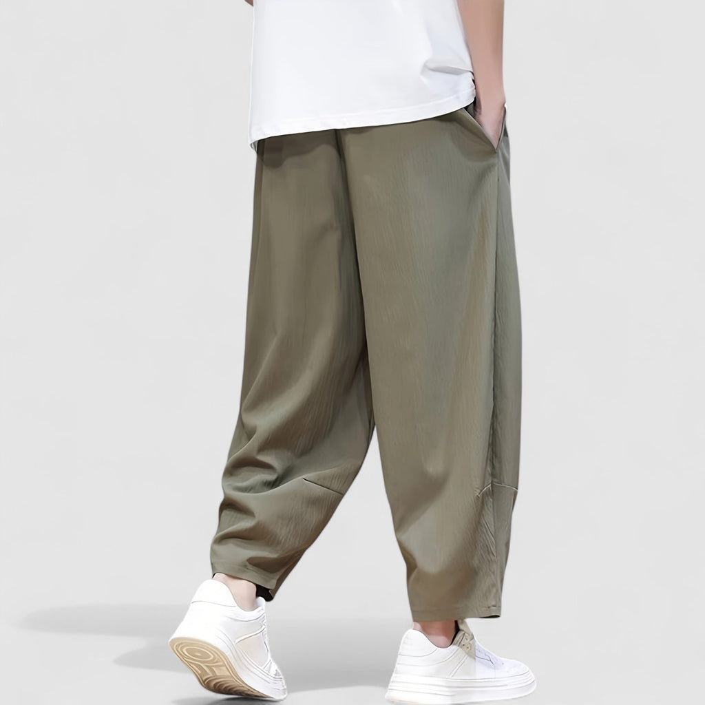 ソウマ ワイドドレープ パンツ