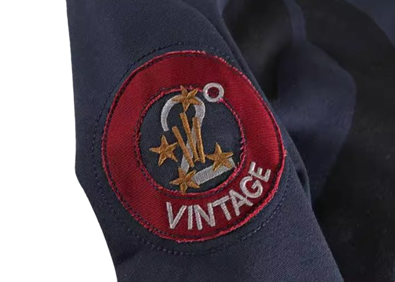 ケン ミリタリー パッチ ジップジャケット