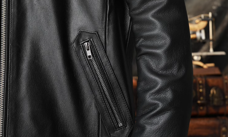 ブラックエルドレザージャケット