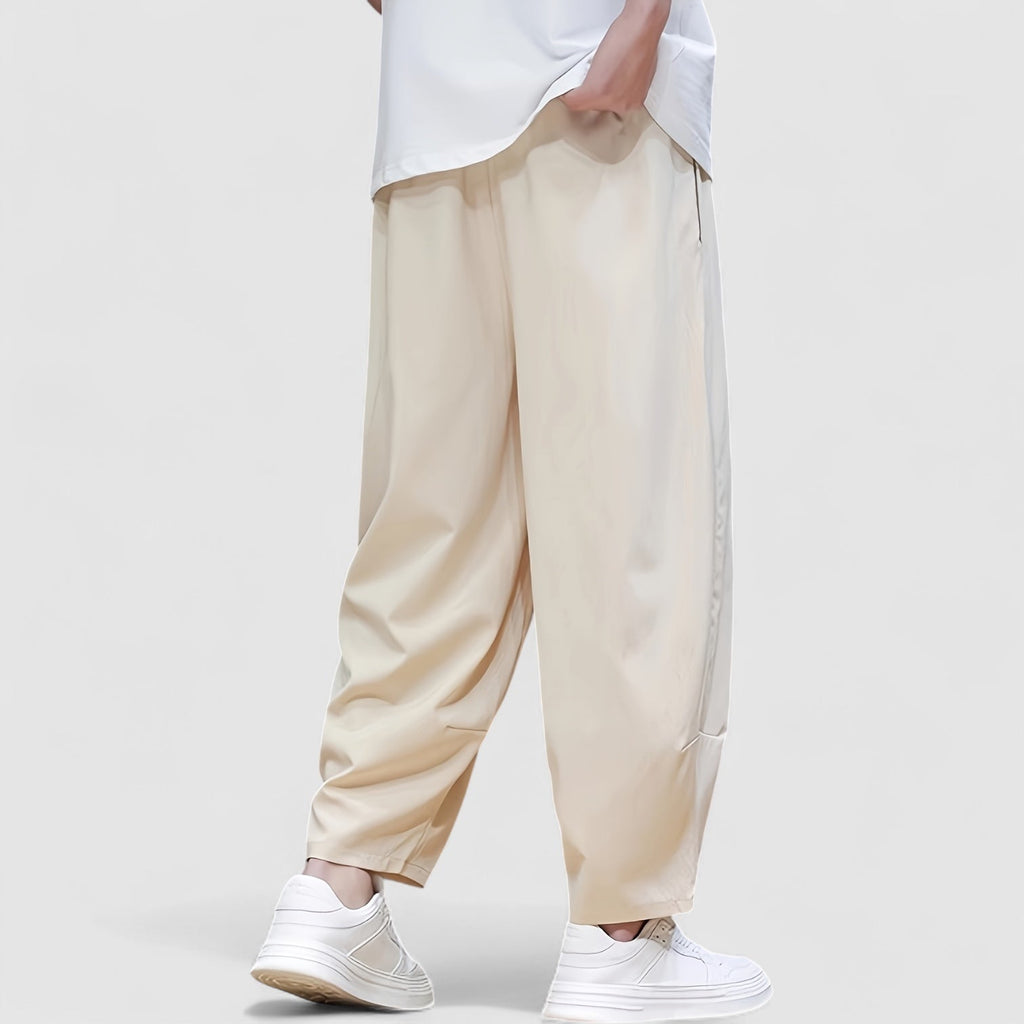 ソウマ ワイドドレープ パンツ