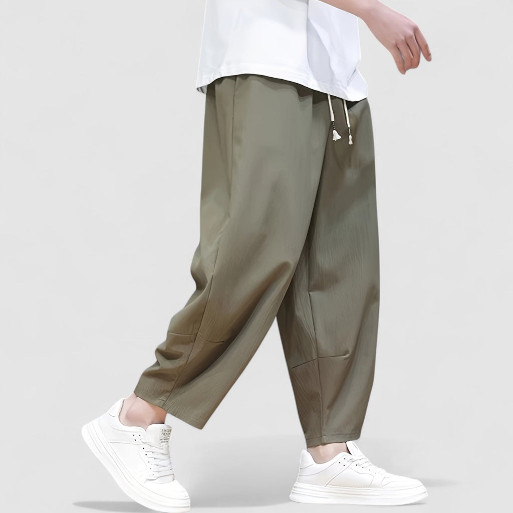 ソウマ ワイドドレープ パンツ