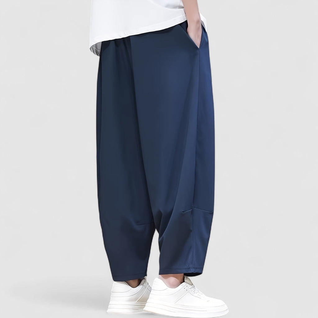 ソウマ ワイドドレープ パンツ