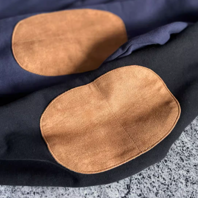 ソウ マークパッチ クルーネックスウェット