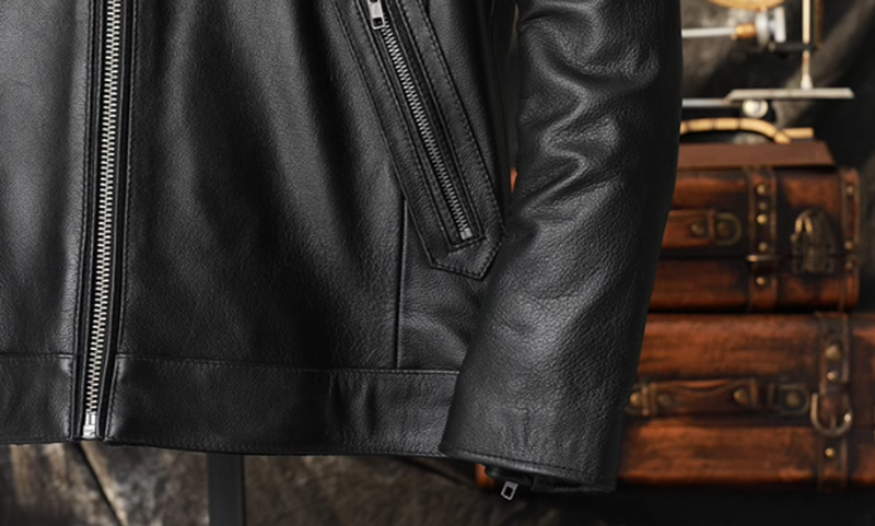 ブラックエルドレザージャケット