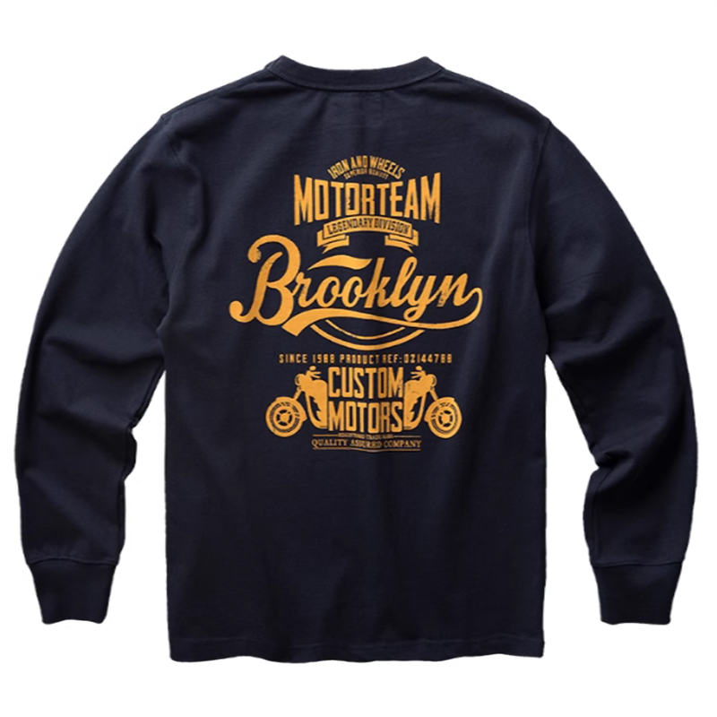 ブロディ モータークラブ バックプリント ロングスリーブTシャツ
