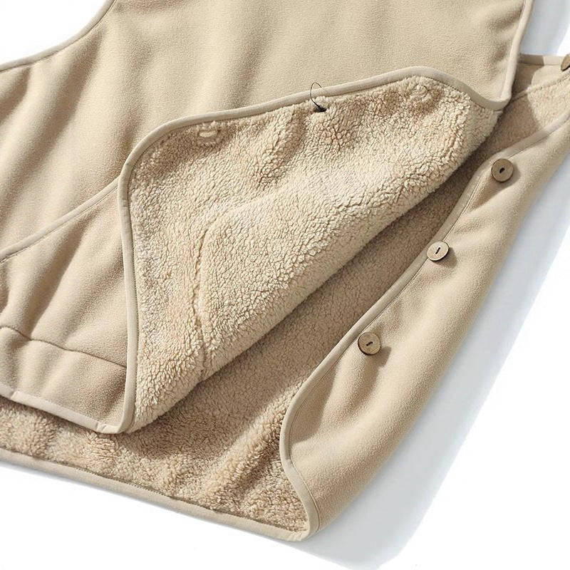 タカオ フリース フード付き ベスト