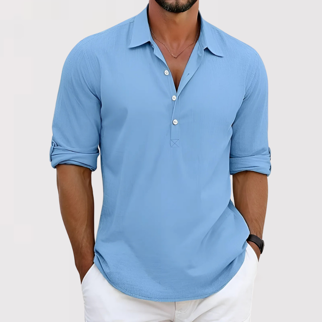 WAVE | リネンポップオーバーシャツ