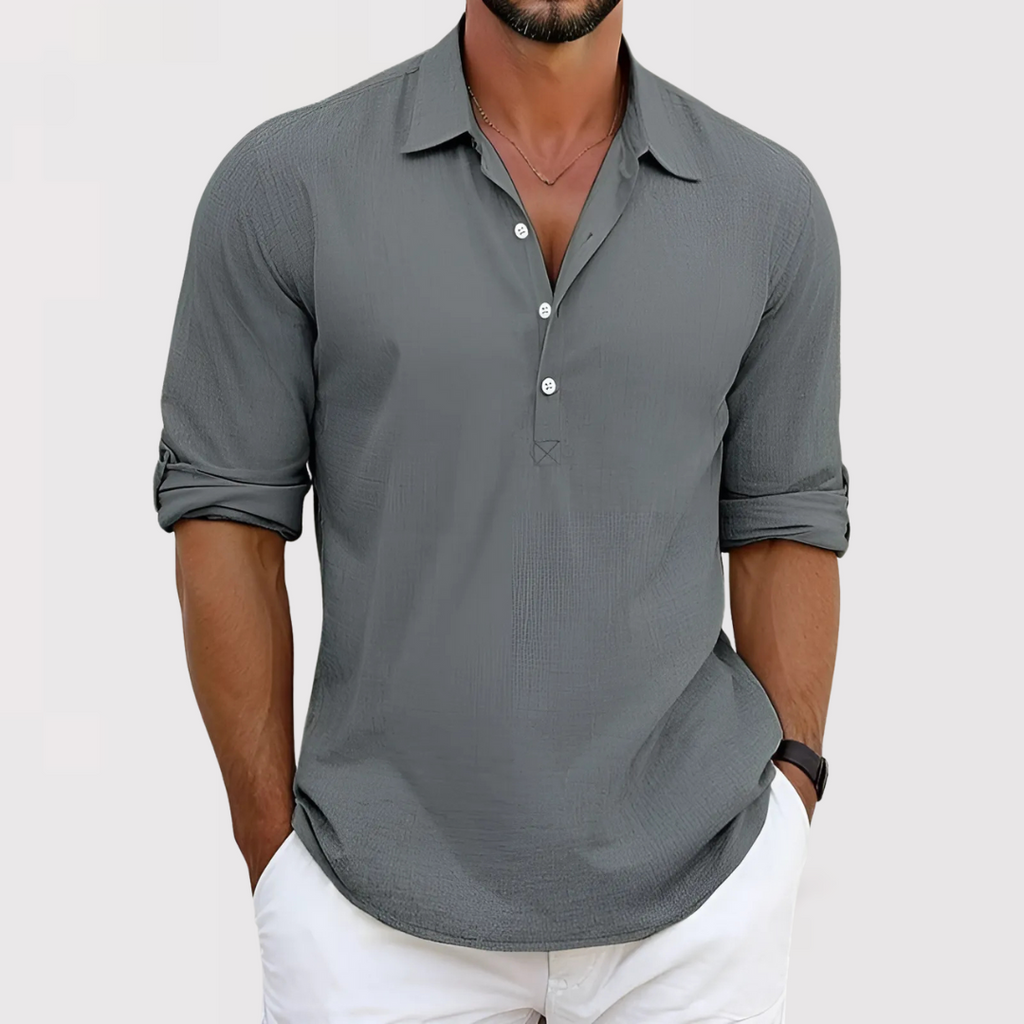 WAVE | リネンポップオーバーシャツ