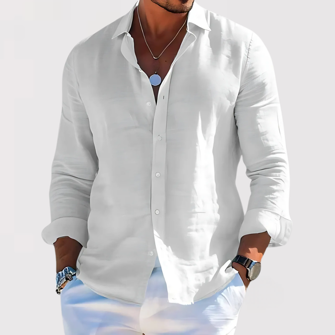 KENSUKE | リネンロングスリーブシャツ