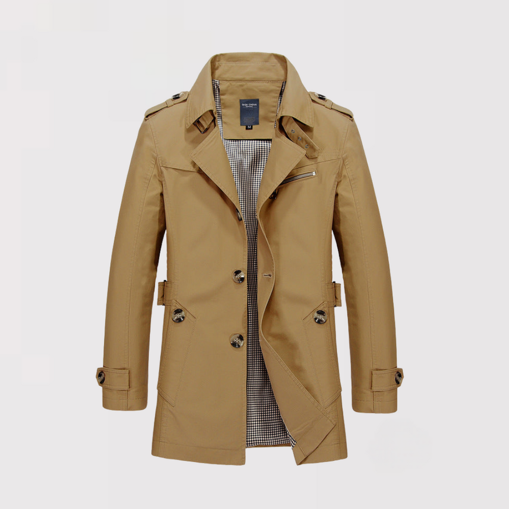 レオンミッドレングストレンチコート