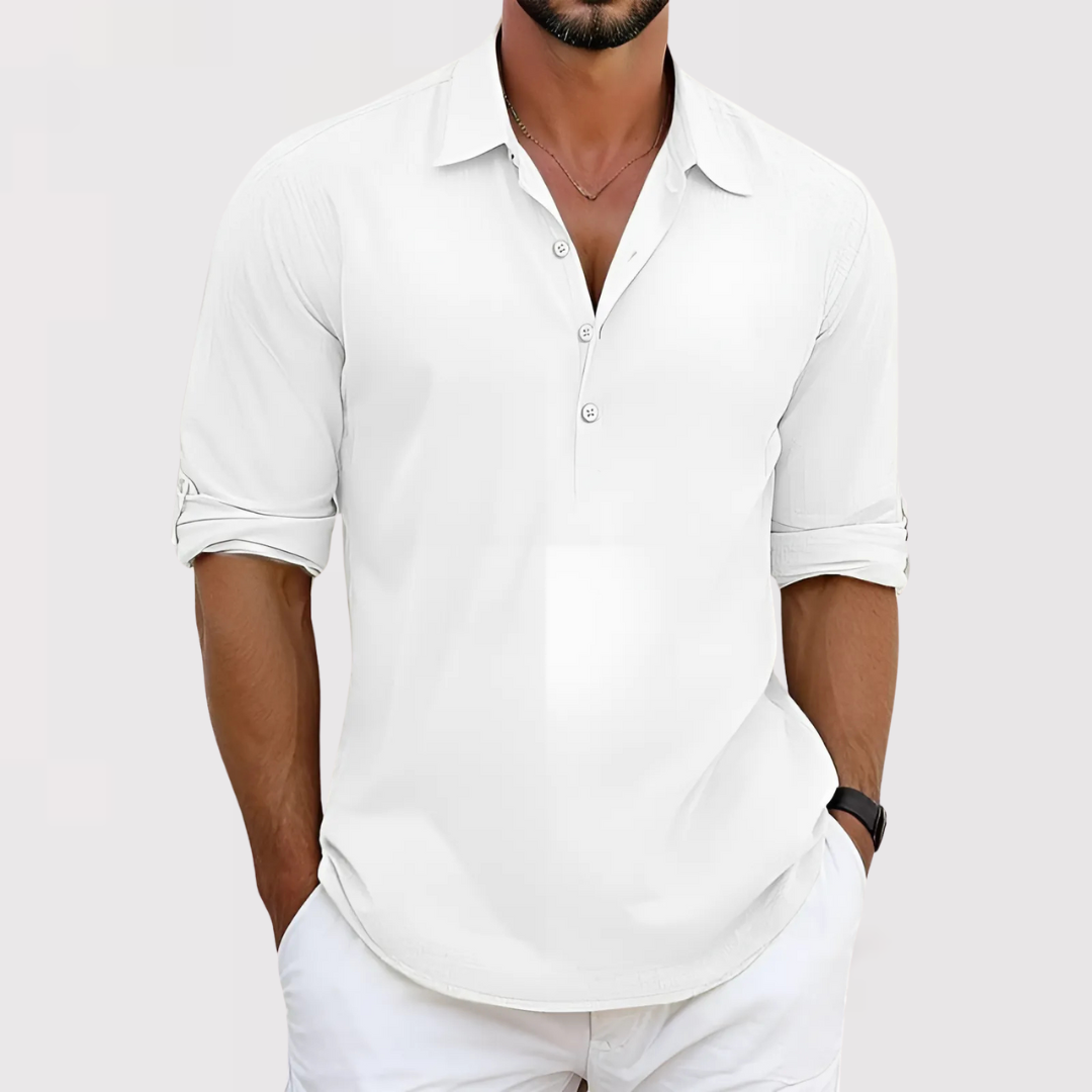 WAVE | リネンポップオーバーシャツ