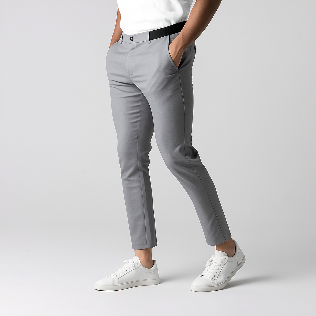 レン スマート テーパードパンツ