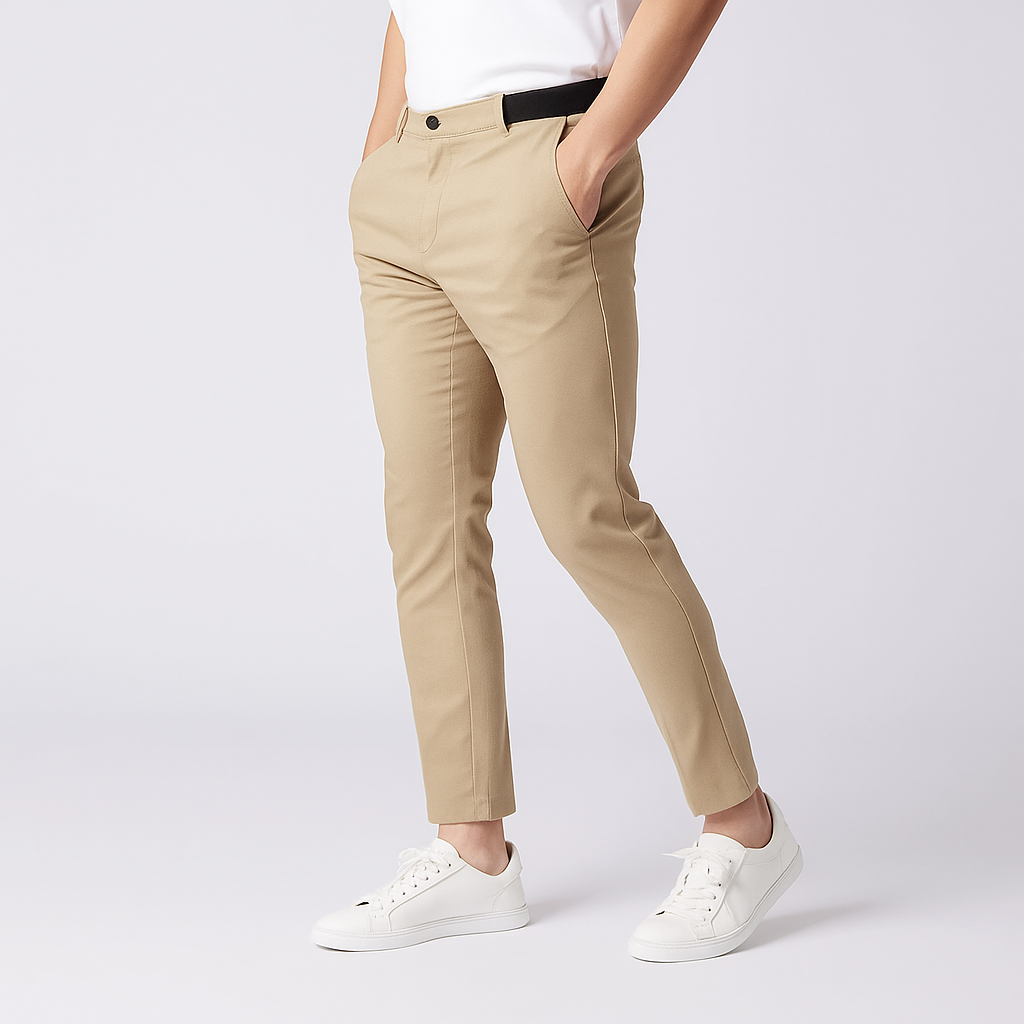 レン スマート テーパードパンツ