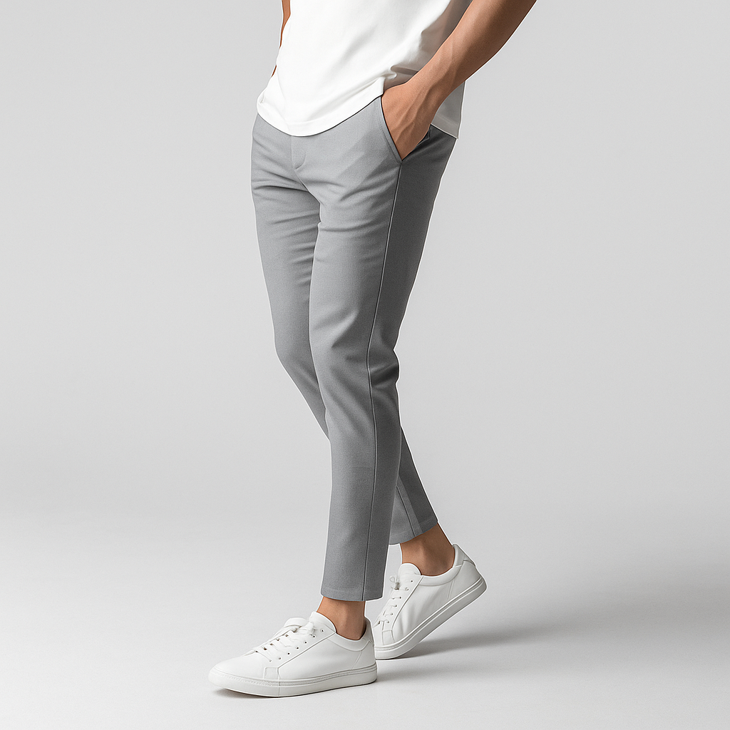 レン スマート テーパードパンツ