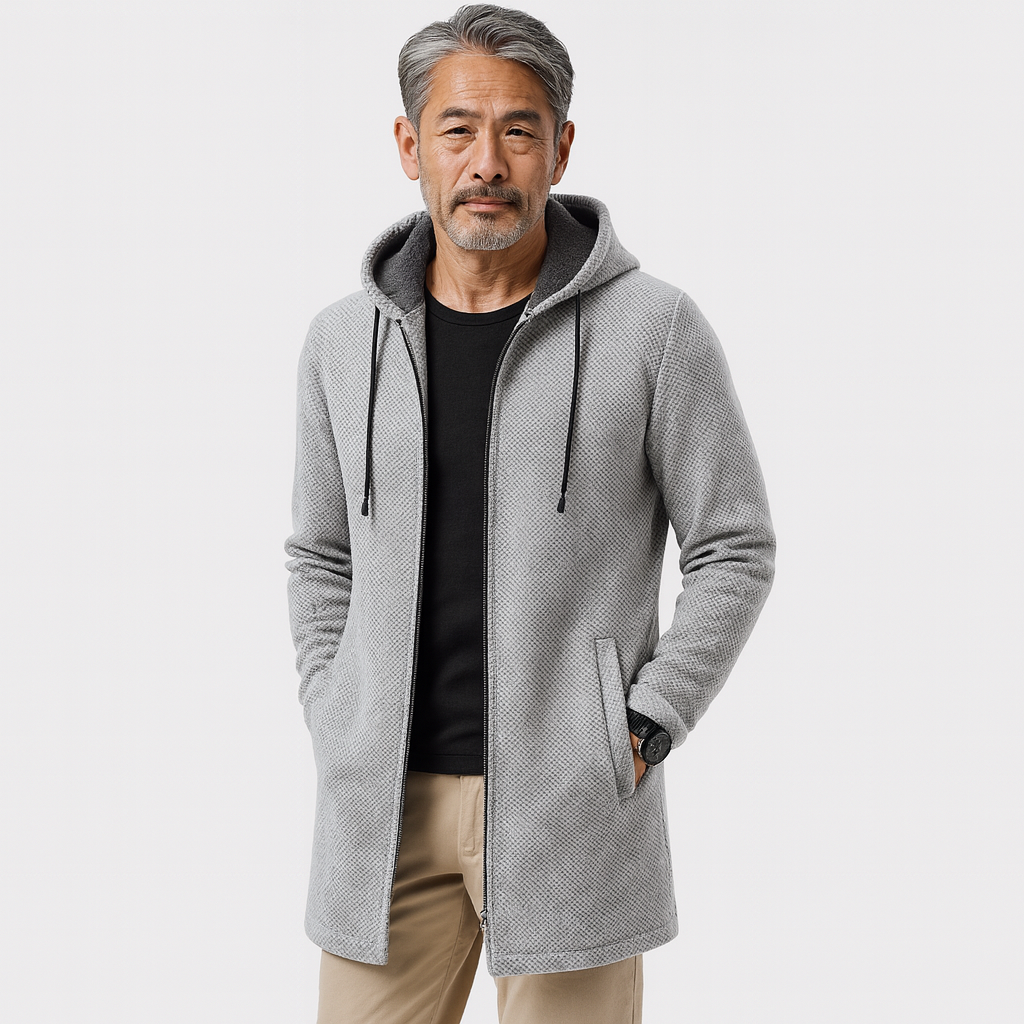 ノルドフーディーロングジャケット