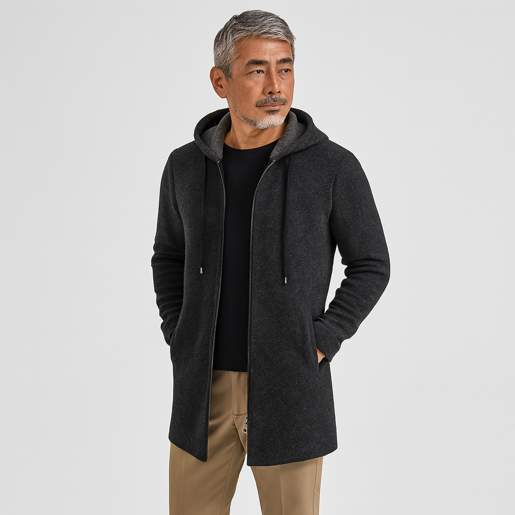 ノルドフーディーロングジャケット