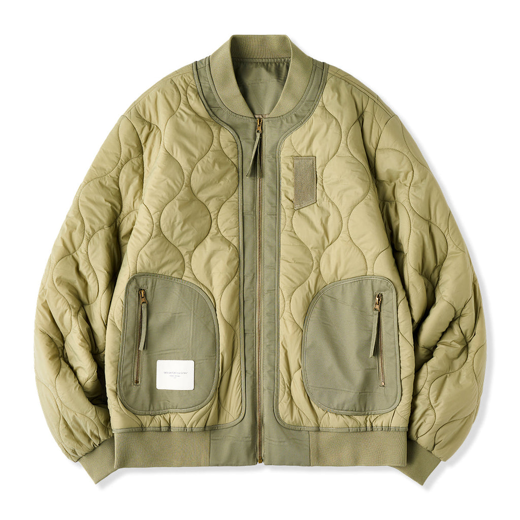 ユウタ キルティングボンバージャケット