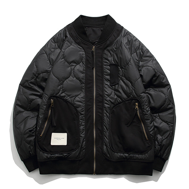 ユウタ キルティングボンバージャケット