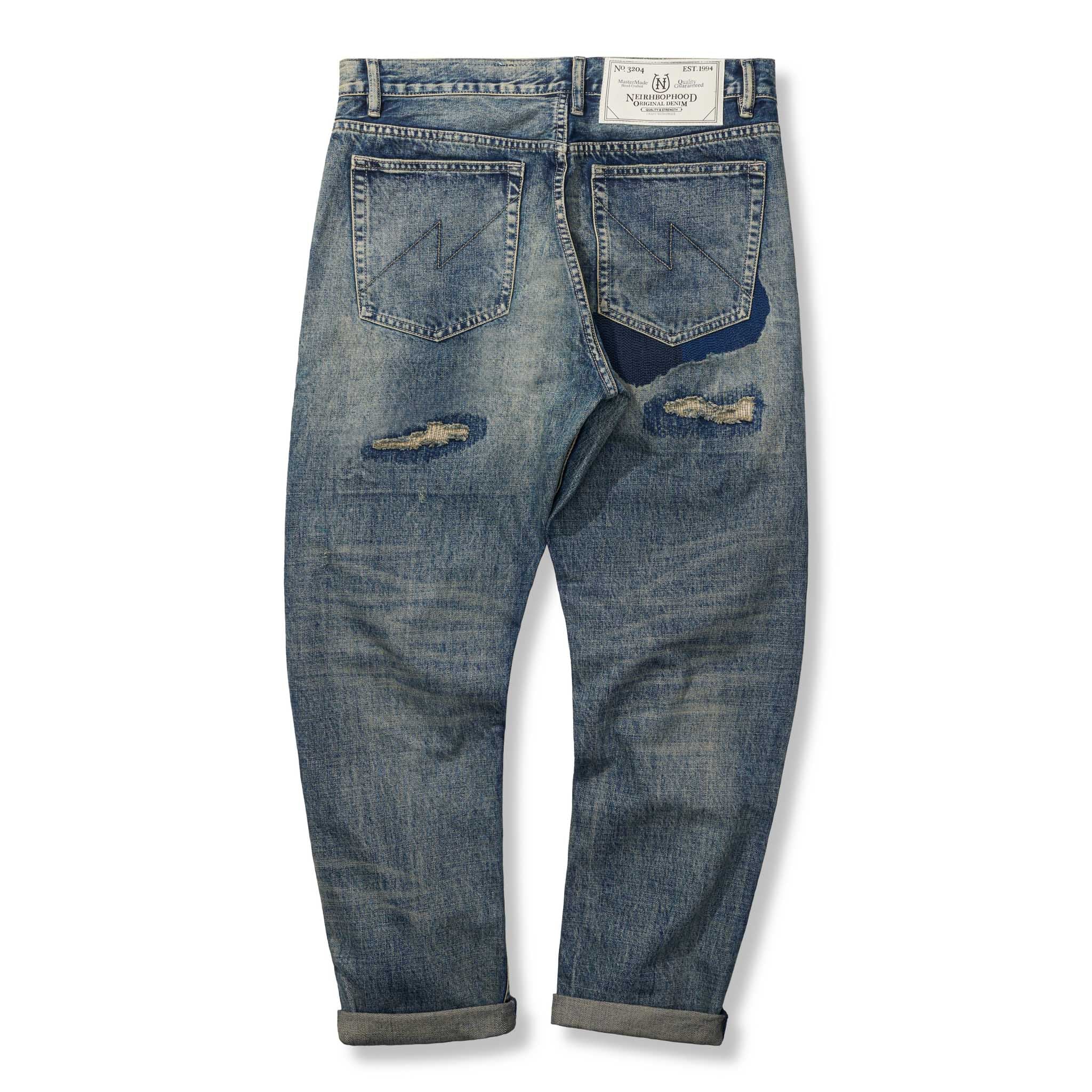 ソウイ ヴィンテージパッチデニムジーンズ