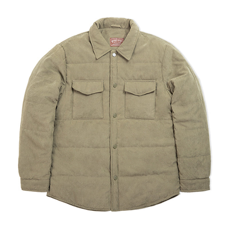 リョウ ダウンシャツジャケット