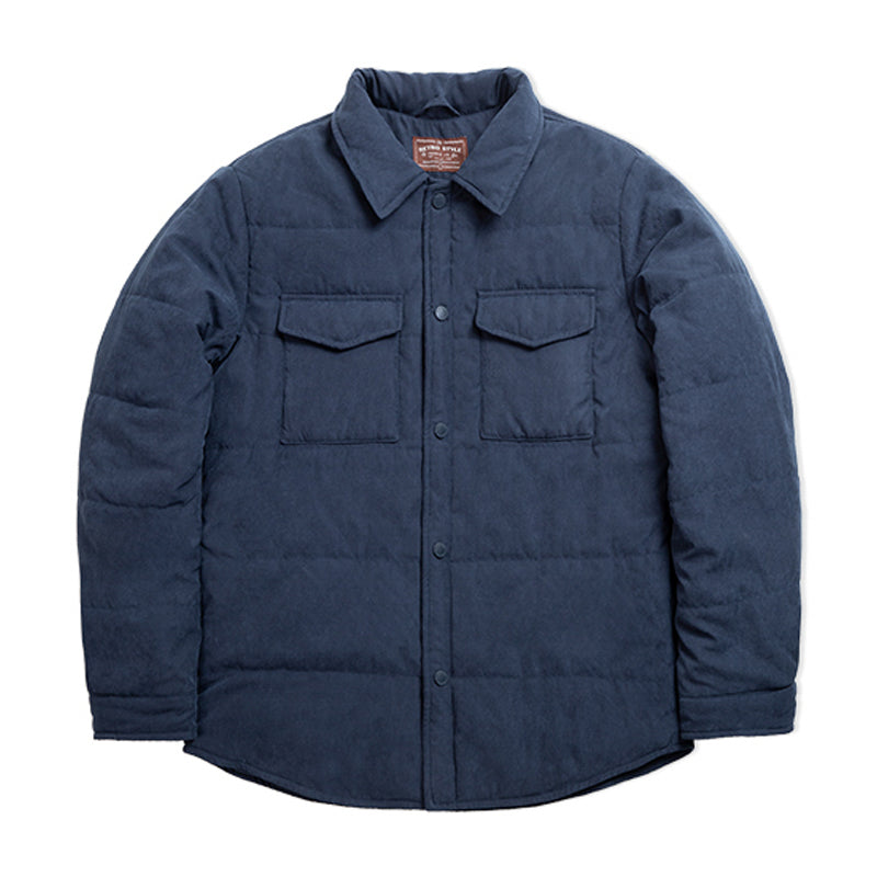 リョウ ダウンシャツジャケット