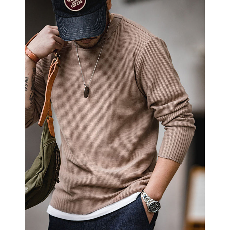 ソウタ ワッフル ロングスリーブTシャツ