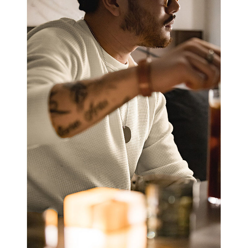 ソウタ ワッフル ロングスリーブTシャツ