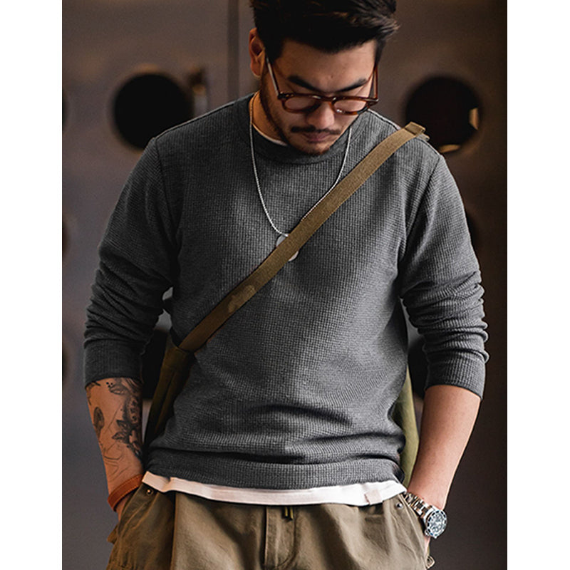 ソウタ ワッフル ロングスリーブTシャツ