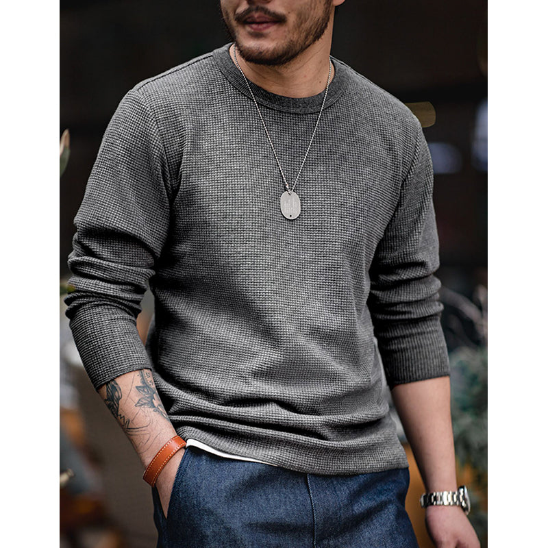 ソウタ ワッフル ロングスリーブTシャツ