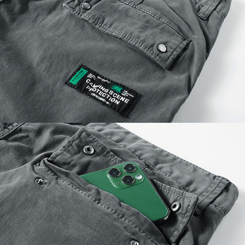 ハヤト ミリタリーカーゴジョガーパンツ